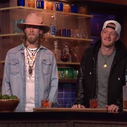 Florida Georgia Line’s Brian Kelley and Tyler Hubbard Play Bartenders on Late Night TV Show