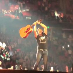 Luke Smash! Watch Luke Bryan Smash His Guitar to the Restful Sounds of “Enter Sandman”